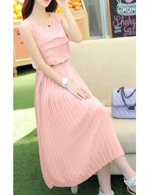 long dress chiffon D2164