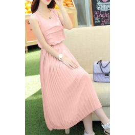 long dress chiffon D2164