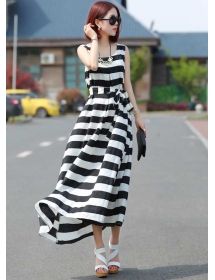 long dress motif salur D2165