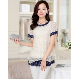 blouse brukat import T2182