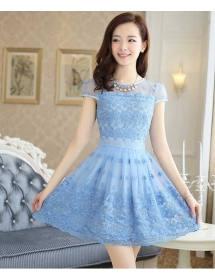 dress wanita import D2190