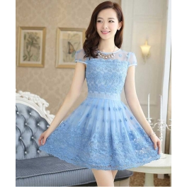 dress wanita import D2190