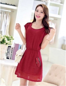 dress wanita import D2226