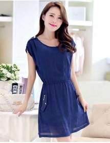 dress wanita import D2227