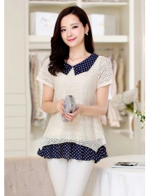 blouse brukat import T2214