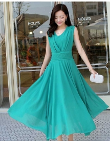 long dress chiffon D2244