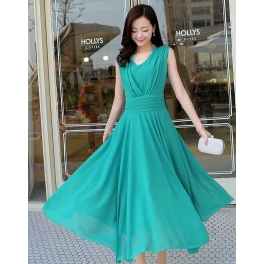 long dress chiffon D2244