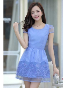 dress wanita import D2247