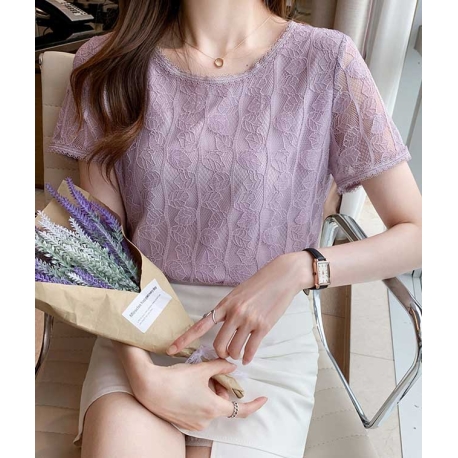 blouse wanita korea T8176