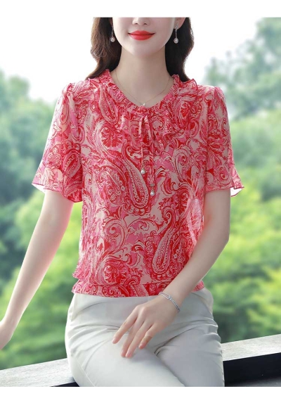 blouse wanita korea T8190