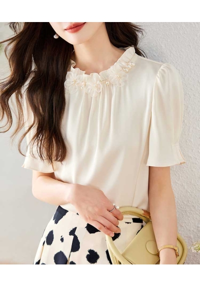 blouse wanita korea import T8129