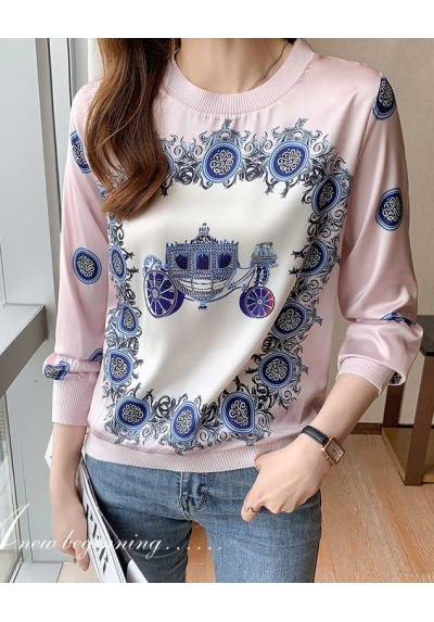 blouse wanita korea T8201