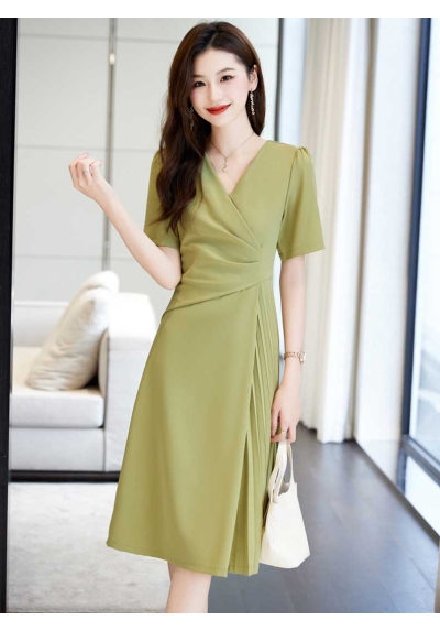 dress wanita korea D7977