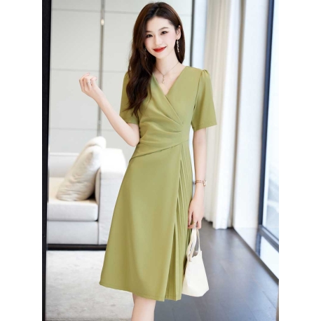 dress wanita korea D7977