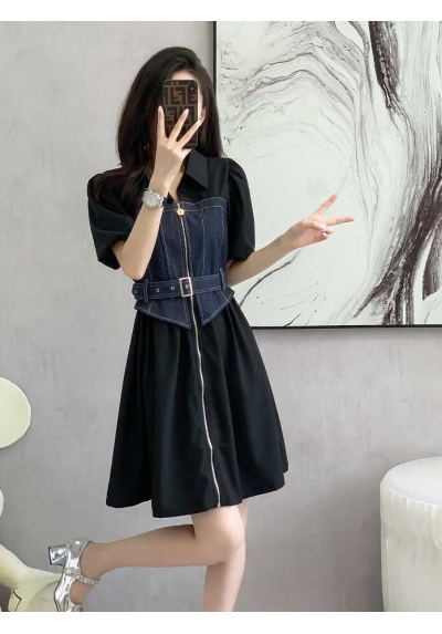 dress wanita korea import D8040