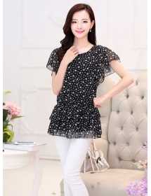 blouse chiffon import T2242