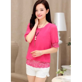 blouse chiffon import T2243