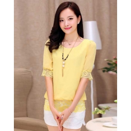 blouse chiffon import T2245