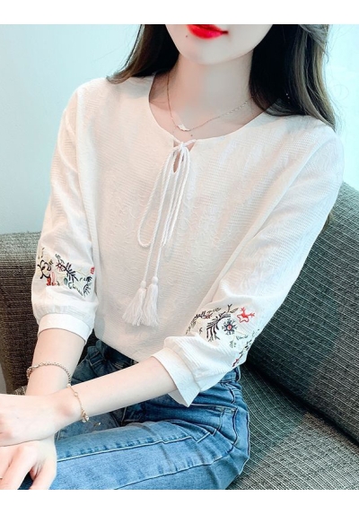 blouse wanita korea T8222