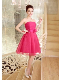 dress pesta model kemben D2289