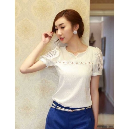 blouse chiffon import T2247