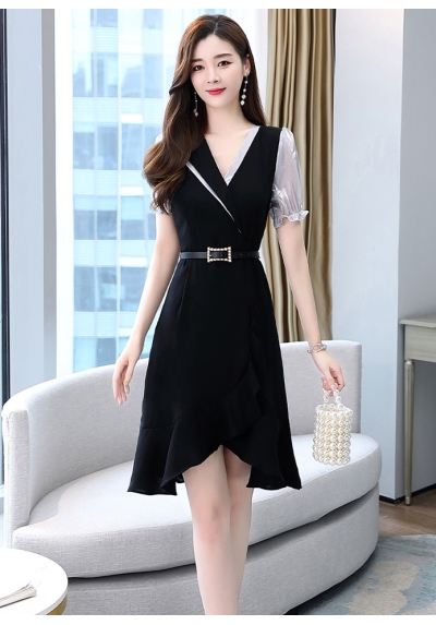 dress wanita korea D6638