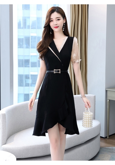 dress wanita korea D6638