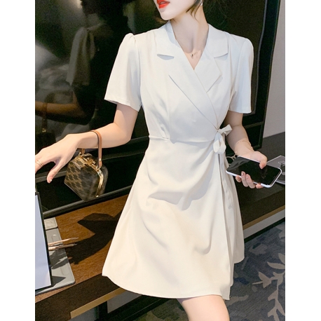 dress wanita korea import D8072