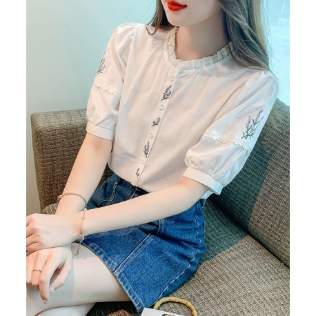 blouse wanita korea import T8261