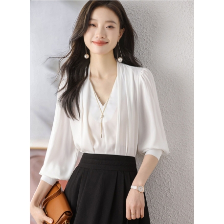 blouse wanita korea T8173