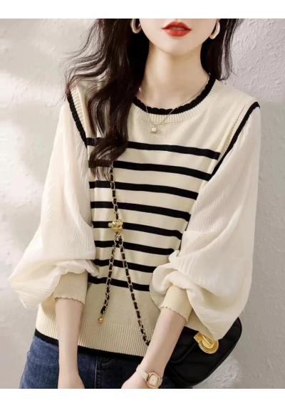 blouse rajut wanita korea T8266