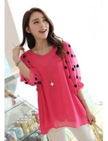 blouse chiffon import T2270