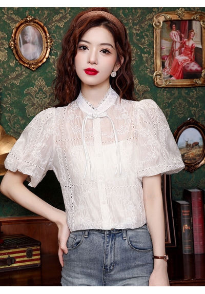 blouse wanita korea import T8218