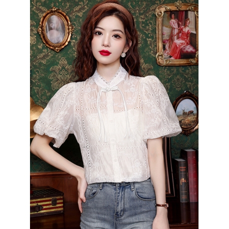 blouse wanita korea import T8218