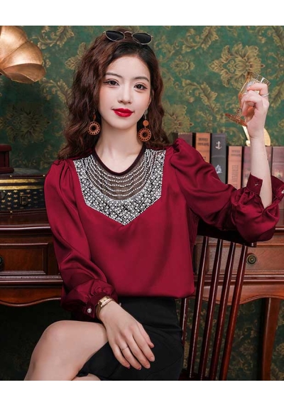 blouse wanita korea T7522