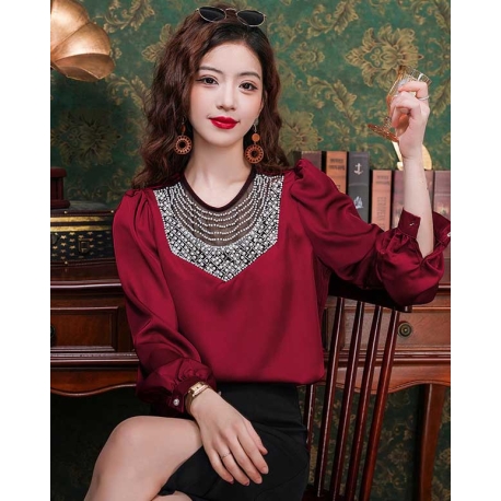 blouse wanita korea T7522