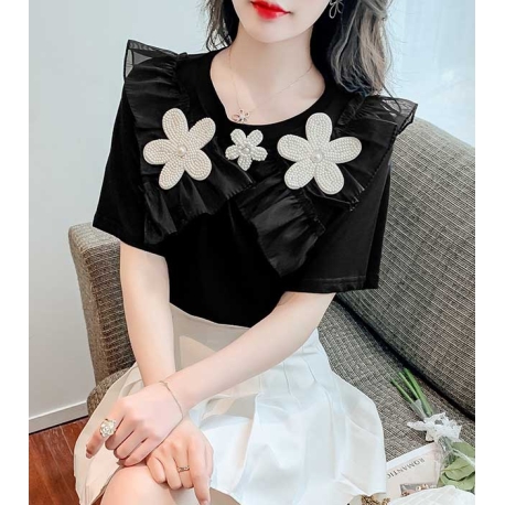 blouse wanita korea T7521