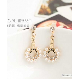 anting wanita motif eiffel TT0373