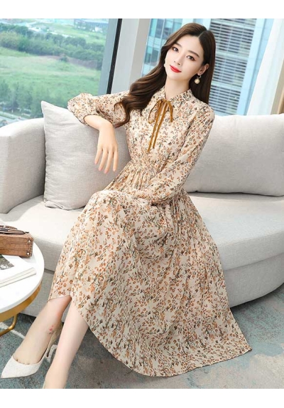 dress wanita korea D7518