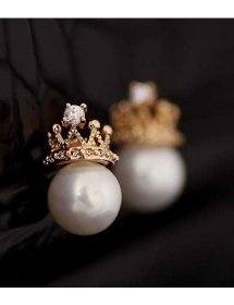 anting mahkota mutiara TT0395