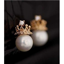 anting mahkota mutiara TT0395