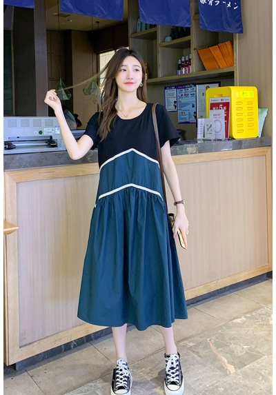 dress wanita korea D7377