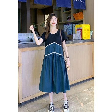 dress wanita korea D7377