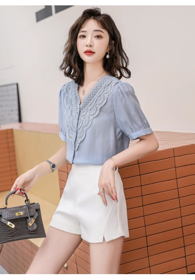 blouse wanita korea T7966