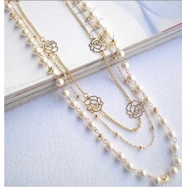 kalung mutiara panjang TT0410