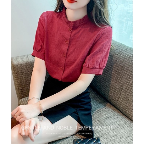 blouse wanita korea import T8308