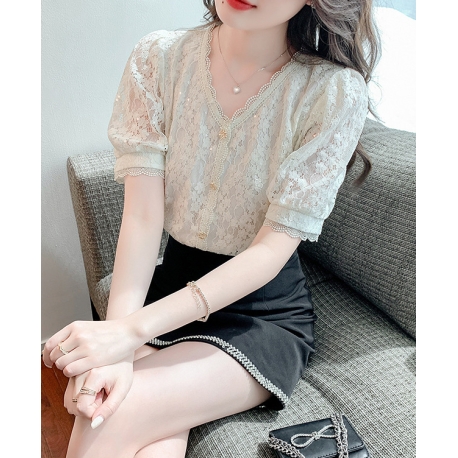 blouse wanita korea T8053