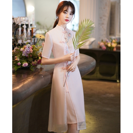 dress cheongsam import D8151