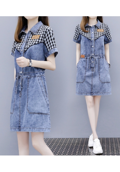 dress denim import D7544