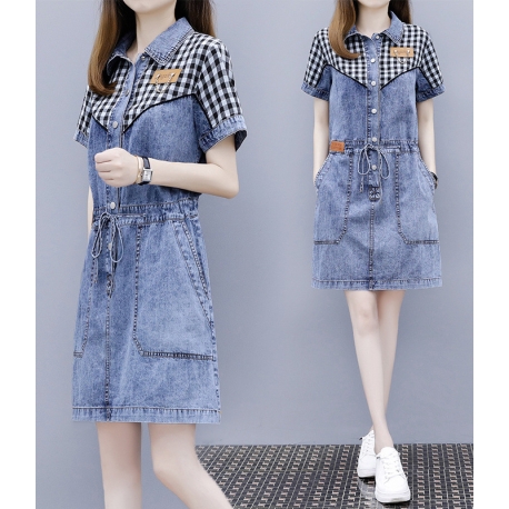 dress denim import D7544